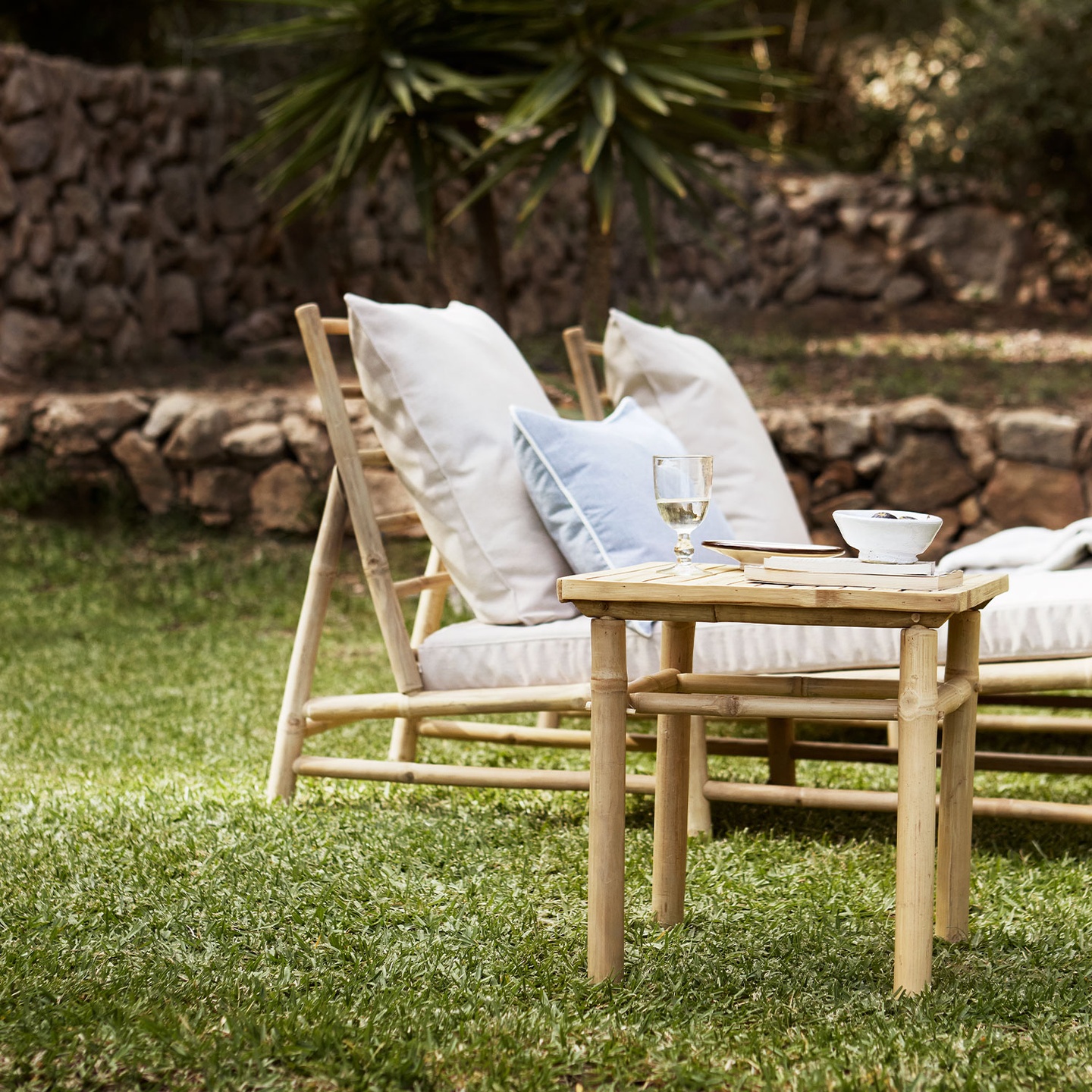 Small bamboo table for both indoor and outdoor use. | Products | Tine K ...