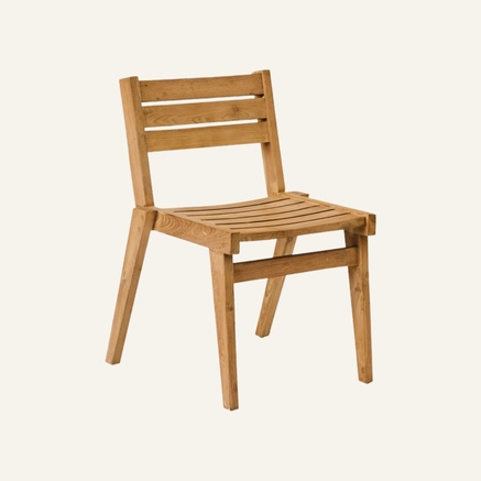 DINING CHAIR | RECYCLED TEAK | WITH CUSHION