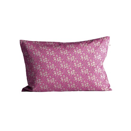 Cushion cover with small flowered Liberty pattern, 40 x 60 cm, pink