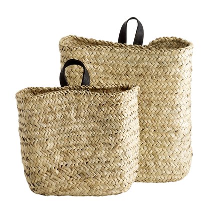 Basket for wall, set of 2