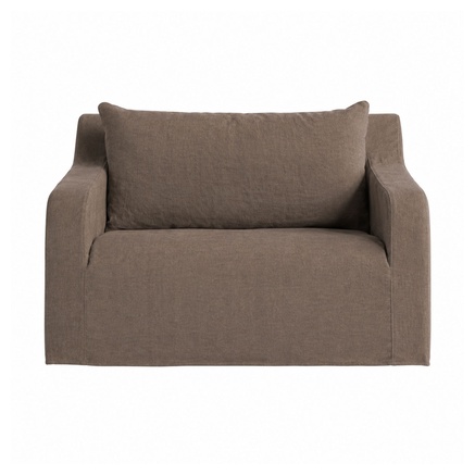 ARMCHAIR | LIPA TAUPE | 120 CM