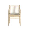 DINING CHAIR | BAMBOO | NATURE CUSHION