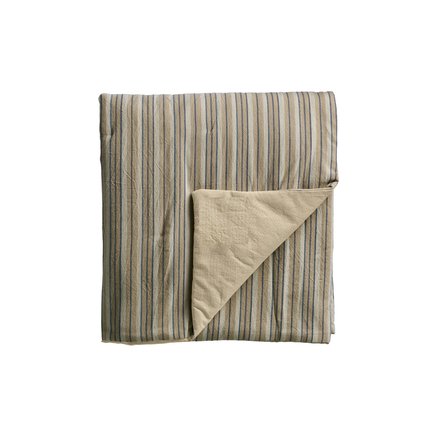 PLAID | GENANVENDT BOMULD | 135 X 200 CM