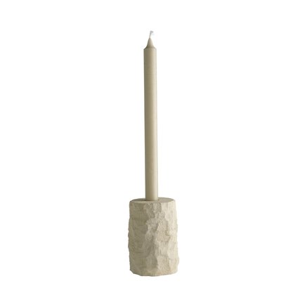 CANDLEHOLDER | SANDSTONE | H 12 CM