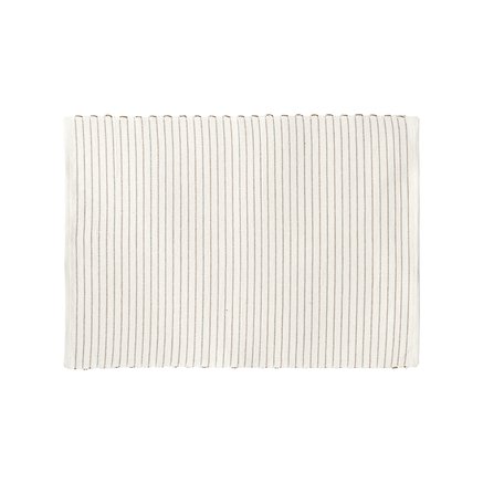 Place mat, woven cotton, 35 x 50 cm, oat