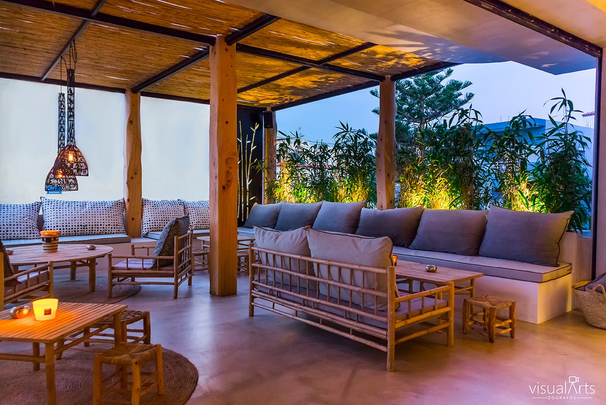 tinekhome bamboo furniture at Kai Seaside Crete