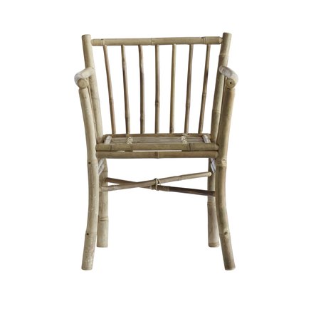 Dining chair, bamboo, natural