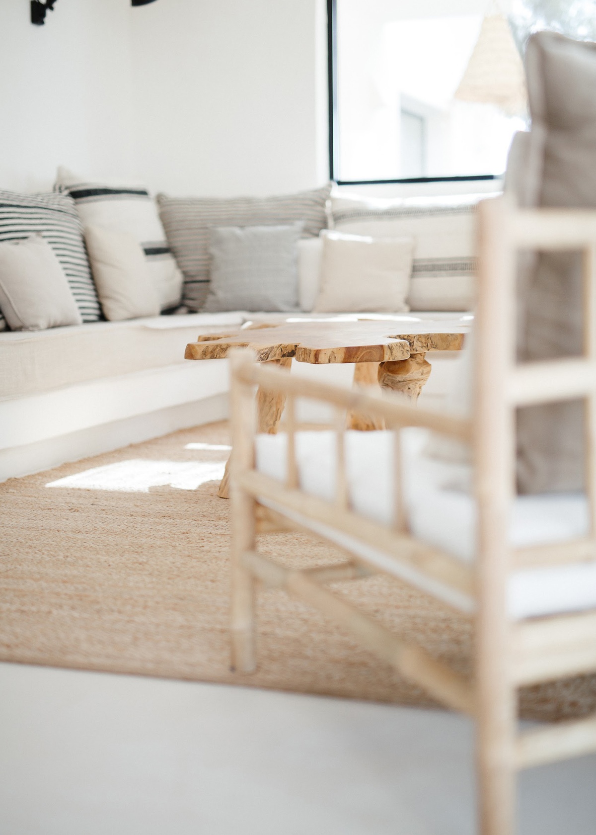 Bamboo lounge chair