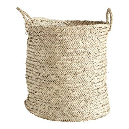 BASKET | PALM LEAVES | 60 CM