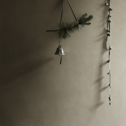 CHRISTMAS BELL I SILVER I 10 CM