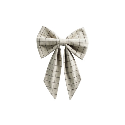 CHRISTMAS BOW | RECYCLED COTTON | 28 X 18 CM