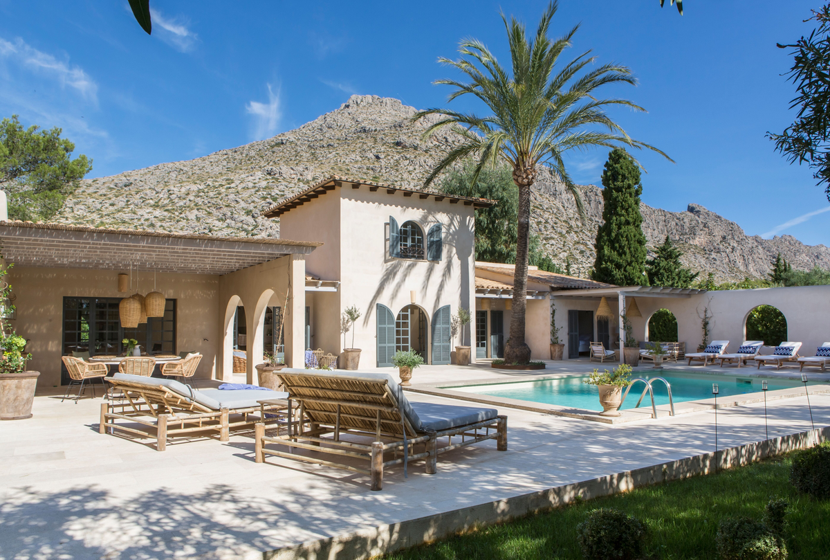 Bamboo Double Sunbed