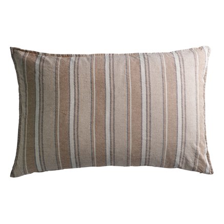 PUDE M. FYLD | BOMULD/HØR | 60 X 90 CM