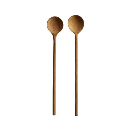 LATTE SPOON | TEAK TREE | 20 CM