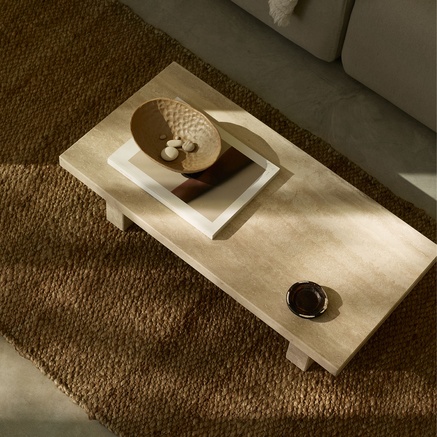 BORD | TRAVERTINE | 70 CM
