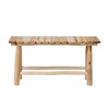 BENCH | TEAK | 90 X H 45 CM