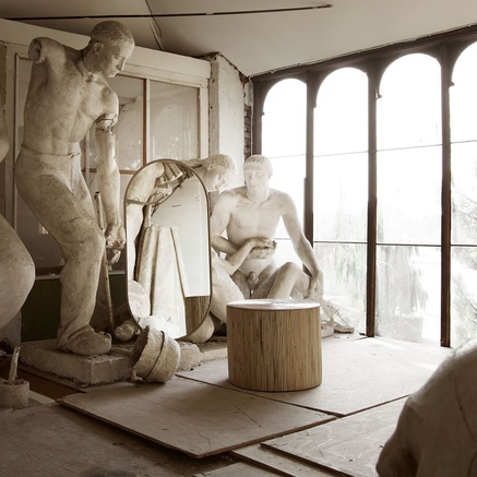 MIRROR | METAL | 115 CM