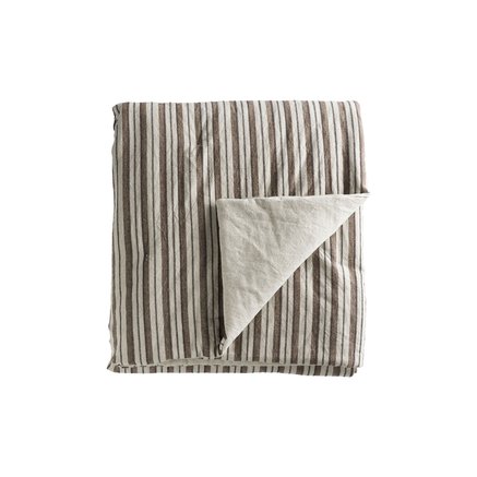 PLAID | GENANVENDT BOMULD | 135 X 200 CM