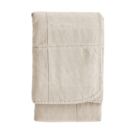 QUILTED THROW | COTTON | 260 X 260 CM
