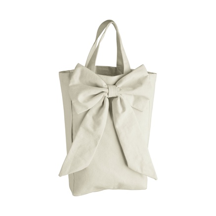 GIFT BAG W. BOW | COTTON | H 40 CM