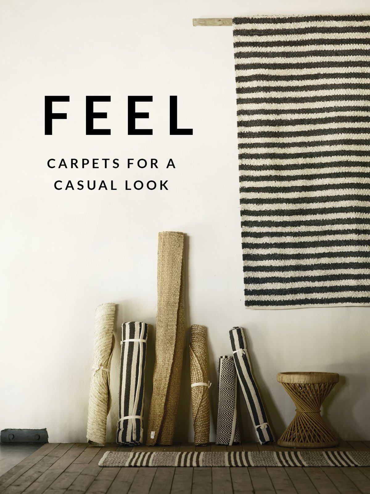 Feel collection from tinekhome present new carpets photographed at Casa Cook Kos