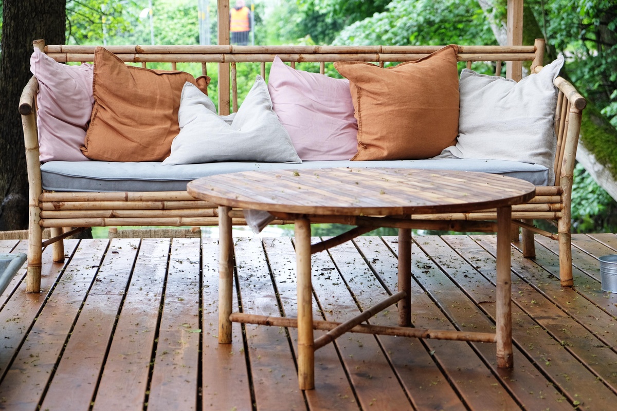 Bambus sofa