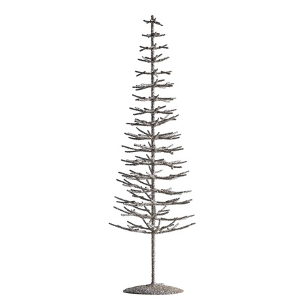 GLITTER CHRISTMAS TREE | IRON | H 40 CM