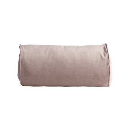Cushion cover, D 25 x 50 cm, velvet, rose