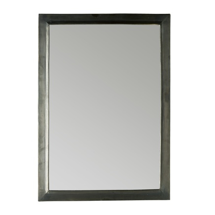 MIRROR | OXIDISED BRASS | 70 CM