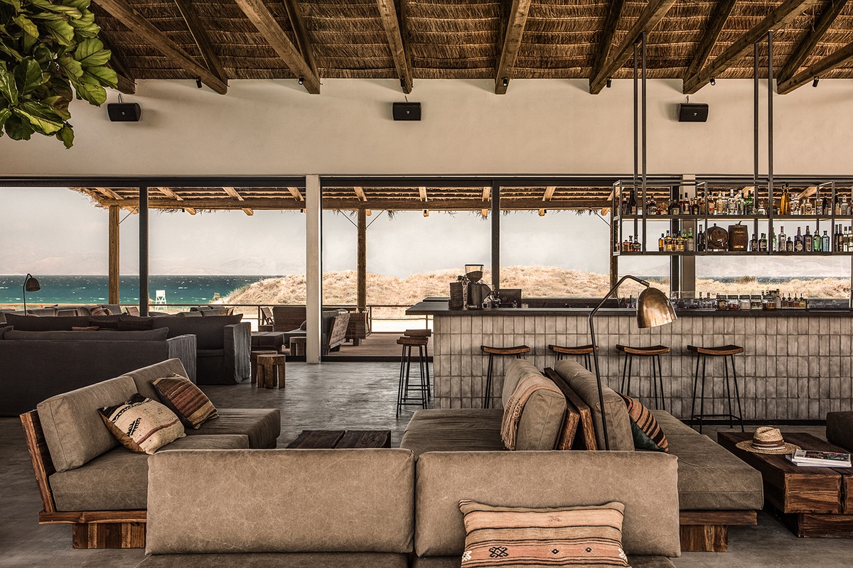 tinekhome soft furniture and jar pots at casa cook kos