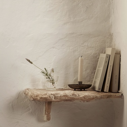 CANDLE LIGHT | SAND | 30 CM