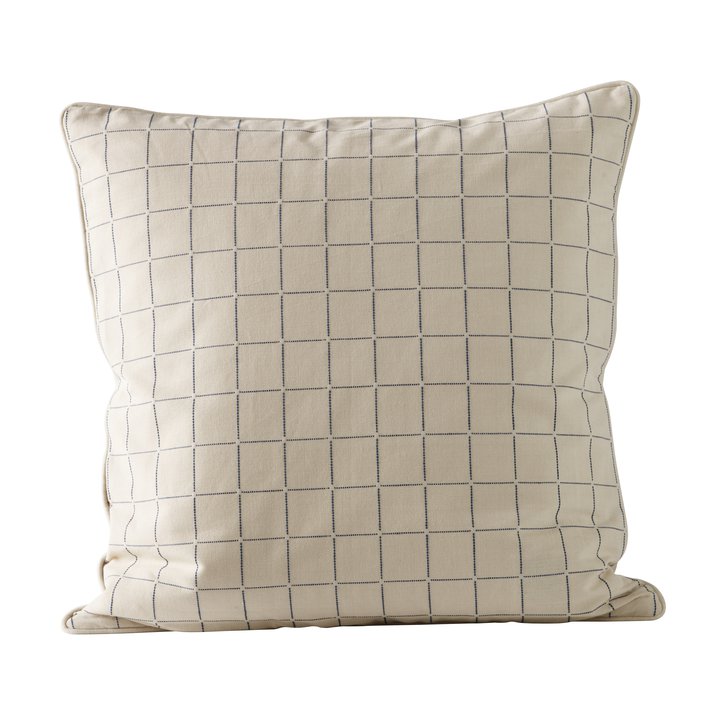 checked cushion covers