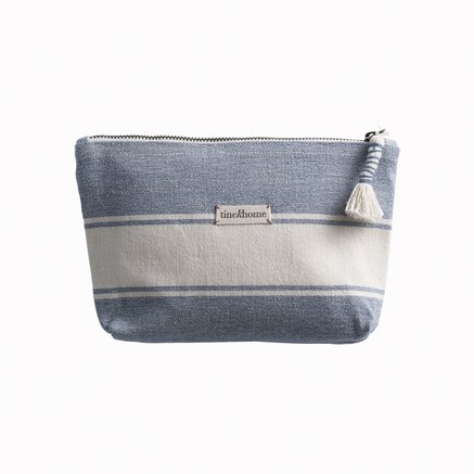 TOILETTASKE | GENANVENDT BOMULD | 23 X H 16 CM