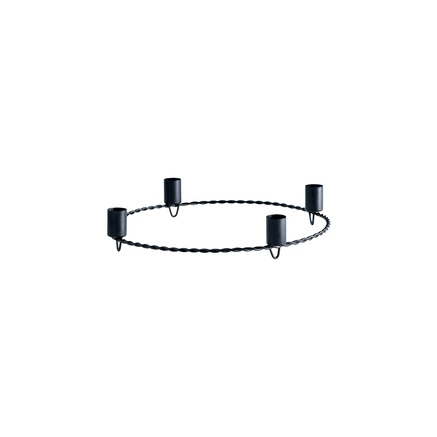 ADVENT CANDLEHOLDER | METAL | ROUND