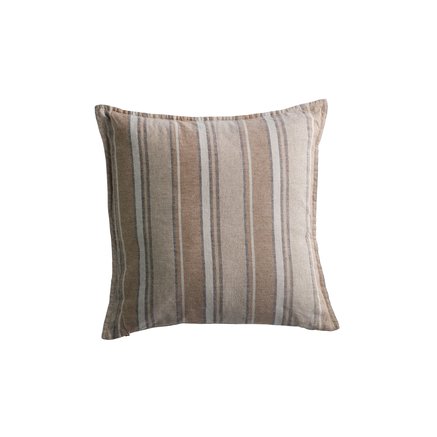 PUDE M. FYLD | BOMULD/HØR | 50 X 50 CM