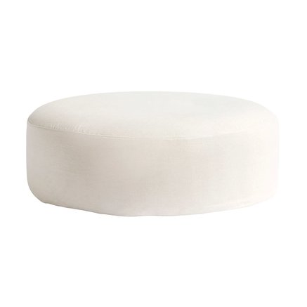 ROUND PUF | JOP WHITE | 100 CM