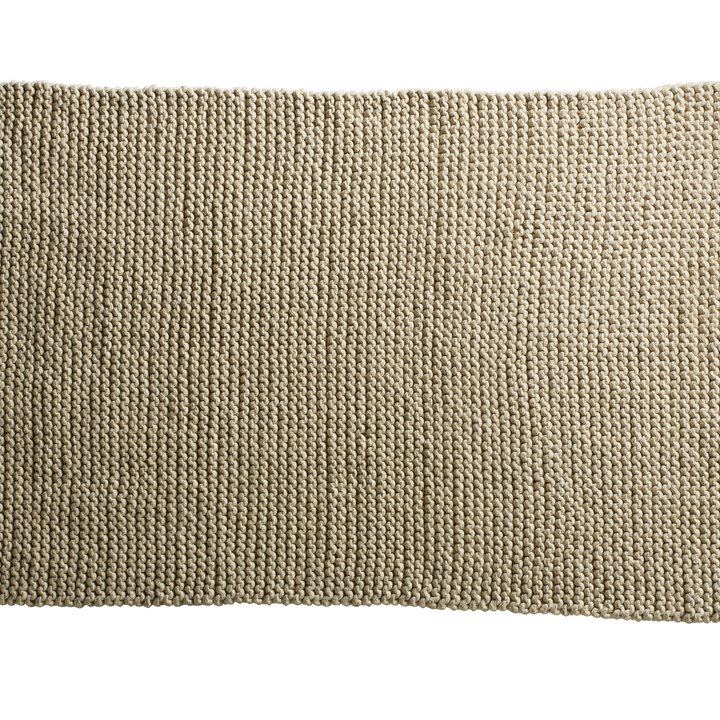 Bath mat, hand knitted, 60 x 90 cm, 100 cotton, ecru Products Tine