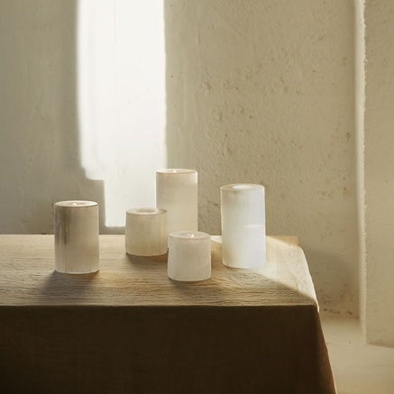TEALIGHT HOLDER | CRYSTAL | 15 CM